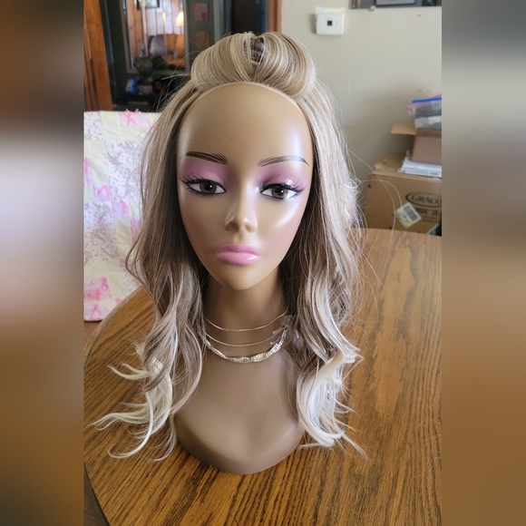 Rebel Gypsy Ombre Wig! Lacefront! Ash to Platinum Blonde 😍 - Picture 3 of 12